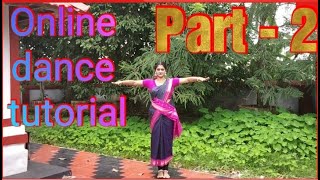 Online dance tutorial  Part 2 വീട്ടിലിരുന്നും നൃത്തം പഠിക്കാം  Thattadavu 1  2 [upl. by Hpeosj67]