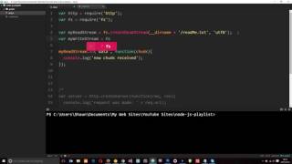 Node JS Tutorial for Beginners 15  Writable Streams [upl. by Handy]
