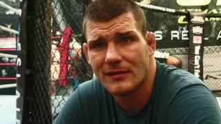 Exclusive Michael Bisping reaction to Henderson Knockout [upl. by Shererd]