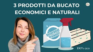 Lolio esausto trasformato in prodotti da bucato  Detersivo sapone pretrattante  ammorbidente [upl. by Catima947]