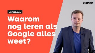 Waarom nog leren als Google alles weet  Leerstrategieën uitgelegd [upl. by Copland502]