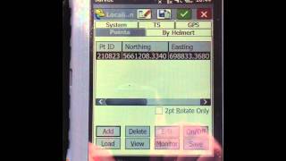 How to Perform a Two Point Localization Using Carlson SurvCE amp Hemisphere GPS S320 GNSS RTK System [upl. by Deerc]