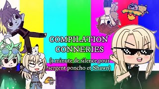 COMPILE CONNERIES  TIK TOK  Gacha Life Abonnés 9 [upl. by Nanreit115]