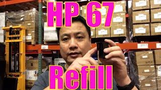 Refill HP 67 67XL Ink Cartridge  Part 1  Fundamentals [upl. by Eixela]