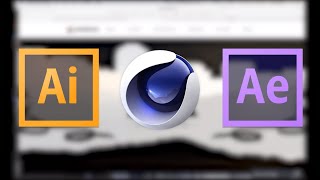 How to Easily Convert 2D Image to 3D Object Adobe Illustrator and After Effects and Cinema 4D [upl. by Nerot]