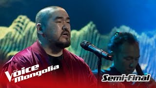 Enkhsukh  quotWheres my lovequot  SemiFinal  The Voice of Mongolia 2018 [upl. by Aleakam943]