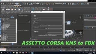 Assetto Corsa  3DS Max IMPORTEXPORT Car modding [upl. by Alenson]