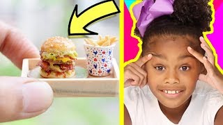 Clever Barbie Hacks and Mini Food [upl. by Zaneta]