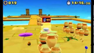 Sonic Lost World 3DS  Red Star Ring Locations Desert Ruins Zone 3 [upl. by Aramit]