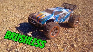 Holyton 9205E Brushless Conversion  Quick Test Run [upl. by Eidob279]