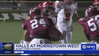 Halls at Morristown West Highlights [upl. by Dlorad]