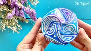 Hattifant  ORIGINAL Triskele Paper Globe Bundle  No4  Spirals  Tutorial [upl. by Aicen]