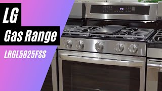 LG LRGL5825F 30in Gas Range [upl. by Audwin899]