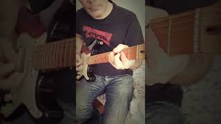 Nowhere Man The Beatles guitar solo by Thomas Arques shorts [upl. by Eenhpad150]