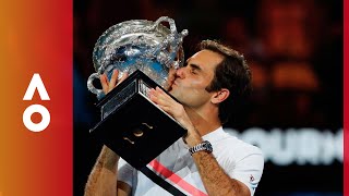 Federers emotional journey to a 20th championship  Australian Open 2018 [upl. by Cattan556]