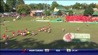 Premier Interschools  Maritzburg College v KES Highlights [upl. by Mosra699]