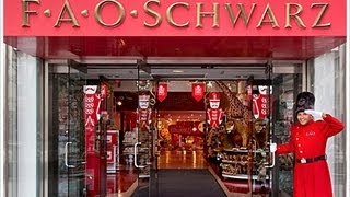 FAO Schwarz Toy Store New York City [upl. by Hanschen477]