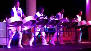 Silver Birds Steel Drum Band in Ocho Rios Jamaica [upl. by Nahtahoj]