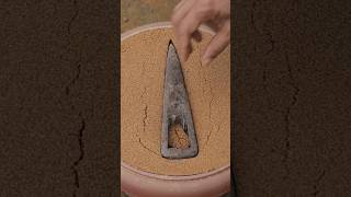 Metal Casting EP 650  molding  making Axe molding  Experiment  metal casting [upl. by Ardnak]