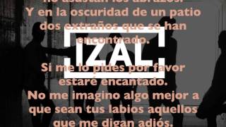 IZAL  EL BAILE con letra [upl. by Kristel]