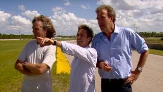 US Road Trip  Lap amp Braking challenge  Top Gear [upl. by Notreb]