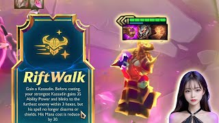 3 star Kassadin Riftwalk Does MASSIVE Damage  TFT Set 9 [upl. by Dieterich]