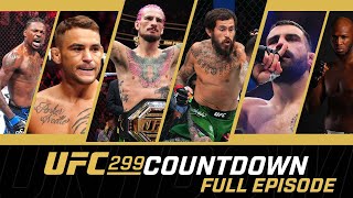 UFC 299 Countdown  Full Episode [upl. by Chelsey]