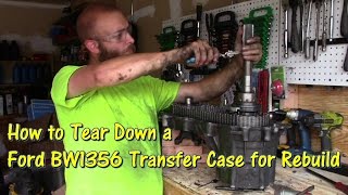 How to Tear Down an FSeries amp Bronco BW1356 Transfer Case for Rebuild by GettinJunkDone [upl. by Nirad]