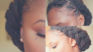 EASIEST LOC Hairstyle EVER  Loc Tutorial • Metobewho [upl. by Oslec]