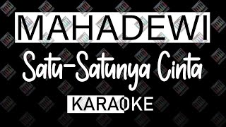 Mahadewi  Satu Satunya Cinta MIDI KARAOKE 16 bit by Midimidi [upl. by Farmann]