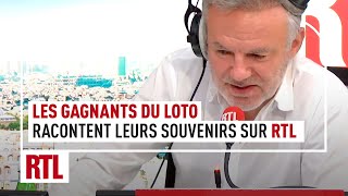 Quand les gagnants du loto racontent leurs souvenirs sur RTL [upl. by Link]