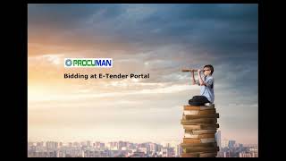 Procuman Supplier Portal  How to submit a bid for a tender [upl. by Aseiram]