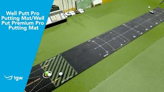 Well Putt Pro amp Premium Pro Putting Mats Review [upl. by Neysa]