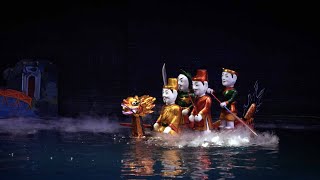 Water Puppet Show in Hanoi Vietnam [upl. by Elianora]