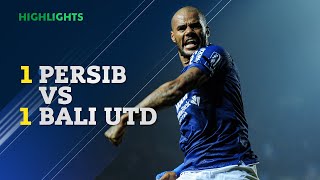 MATCH HIGHLIGHTS PERSIB 1  1 BALI UNITED  PIALA PRESIDEN 2022 [upl. by Welford]