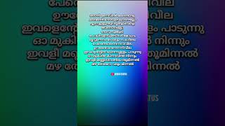 Njan kanavil song lyrics 💕music lyrics whatsappstatus malayalam youtubeshorts shortfeed song [upl. by Giardap]