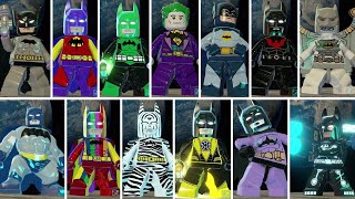 All Batman Characters amp Suits in LEGO Batman 3 [upl. by Rolph]