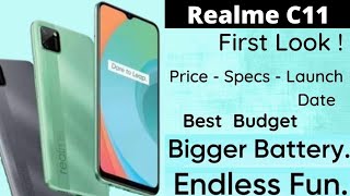 Realme C11 specification Price in India and PakistanLaunch DateCameraBatteryTech 24 [upl. by Arika]