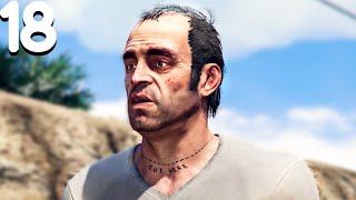 Trevor Goes On A Rampage  Grand Theft Auto 5  Part 18 [upl. by Hodges374]