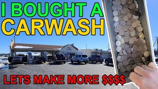 I Bought A CARWASH Heres How Much It Makes  Part 2 [upl. by Lyrret467]