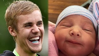 Justin Bieber Shares Adorable Photos of NEW Baby Sister [upl. by Giuditta273]