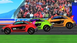 Sports Car  Kids Car Race  Racing Car  baby videos [upl. by Souza144]