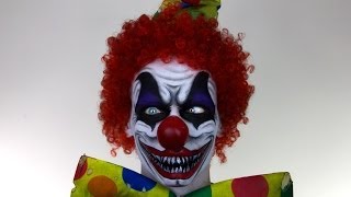 Scary Clown MakeUp Tutorial for Halloween  Shonagh Scott  ShowMe MakeUp [upl. by Maxama]