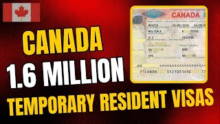 Canada Announces 16 Million Temporary Resident Visas for 20252027 Immigration Level Plan [upl. by Martella]