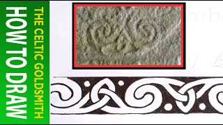 How to Draw Celtic Patterns 87  Triskele and Double Spiral  Rodneys Stone part 2 of 7 [upl. by Lewanna]