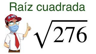 Raíz cuadrada ejercicios  Aprendo en casa [upl. by Sakhuja]