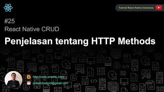 25  Penjelasan tentang HTTP Methods  HTTP Request [upl. by Lap]