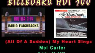 Mel Carter  All Of A Sudden My Heart Sings  1965 [upl. by Lynna]