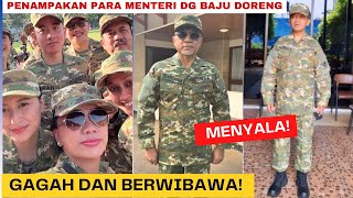 Begini Penampakan Gagahnya Menteri Bahlil Dengan Seragam Doreng [upl. by Upali579]