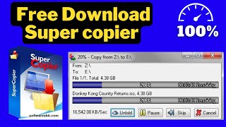 Super Copier Free Download  Installing and Using Guide  How To Use Super CopierDownload SuperCopy [upl. by Elsinore564]